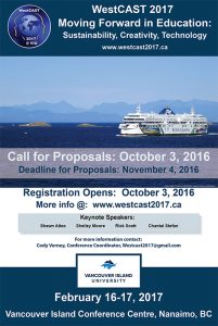 Call for Proposals: WestCAST 2017
