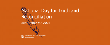 National Day for Truth and Reconciliation | September 30, 2021