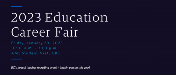 2023 Education Career Fair