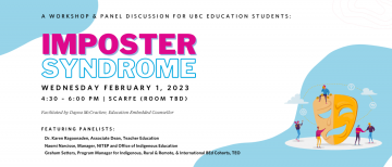 Imposter Syndrome: Workshop & Panel Discussion | February 1, 2023