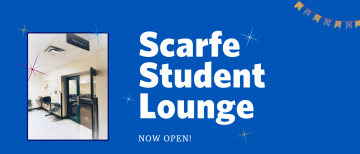 Student Lounge in Neville Scarfe Building now open