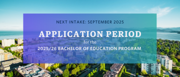 Applications Open for the 2025/26 BEd Program
