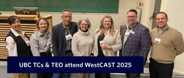 UBC Teacher Candidates and TEO Present at Westcast 2025