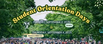 2025 Student Orientation Days